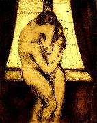 Edvard Munch kyssen painting